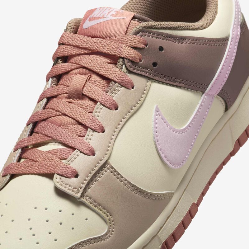 Nike Dunk Low Retro, Caqui Desierto/Leche De Coco/Marrón Visón/Espuma Rosa, hi-res