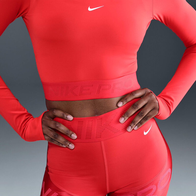 Nike Pro Sculpt, Carmesí claro/Ember Glow/Blanco, hi-res