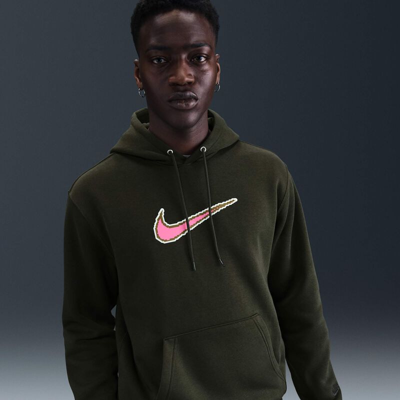 Nike Sportswear Club, Secuoya/Secuoya/Negro, hi-res