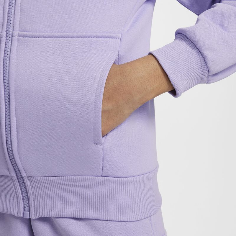 Nike Club Fleece, Hortensias/Blanco, hi-res
