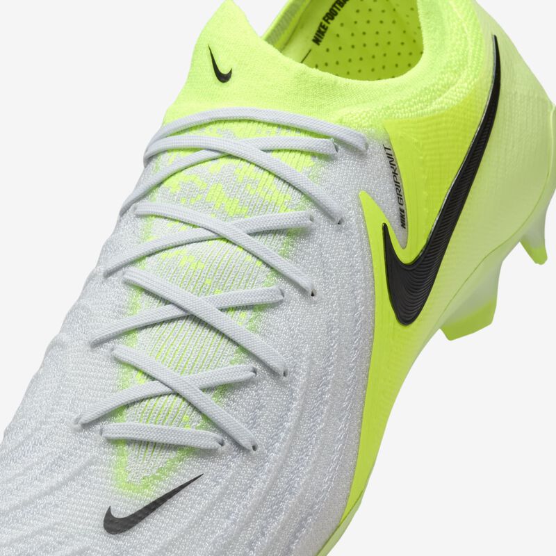 Nike Phantom GX 2 Elite, Plata Metalizada/Negro-Voltio, hi-res