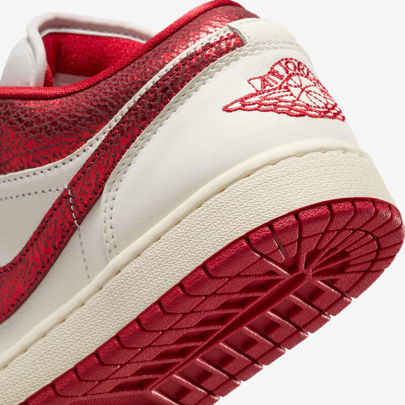 Air Jordan 1 Low SE, Vela/Equipo Rojo/Universitario Rojo, hi-res