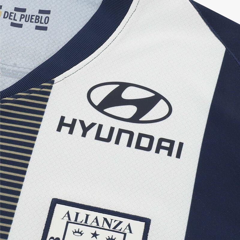 Nike Camiseta Alianza Lima 2025 Local Estampada, Azul Marino/Blanco/Dorado, hi-res