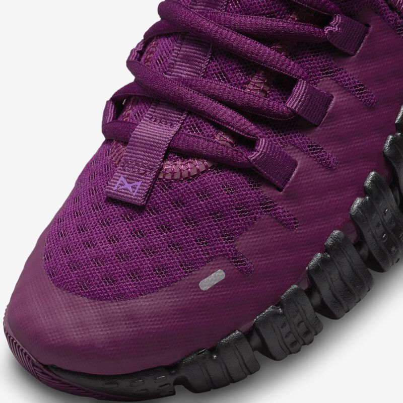 Nike Free Metcon 5, Burdeos/Negro/Voltio/Morado vivo, hi-res