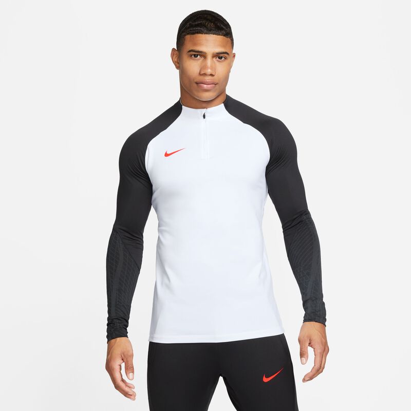 Nike Dri-FIT Strike, Blanco/Negro/Carmesí brillante, hi-res