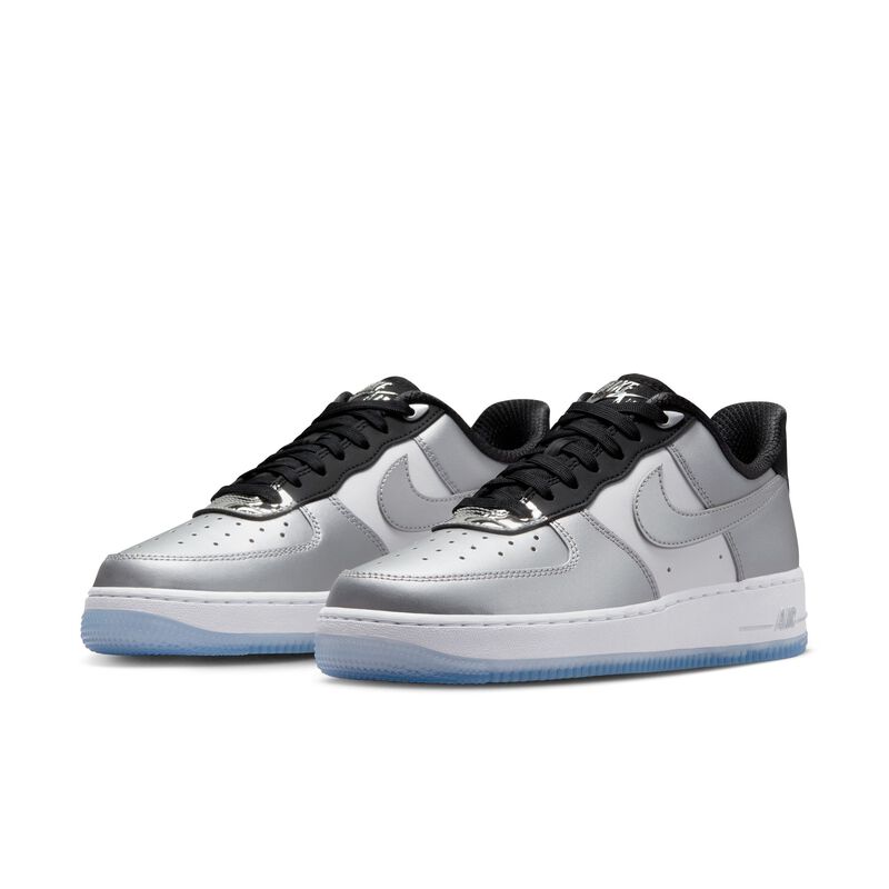 Nike Air Force 1 '07 SE, Plata metalizado/Negro/Blanco/Plata metalizado, hi-res