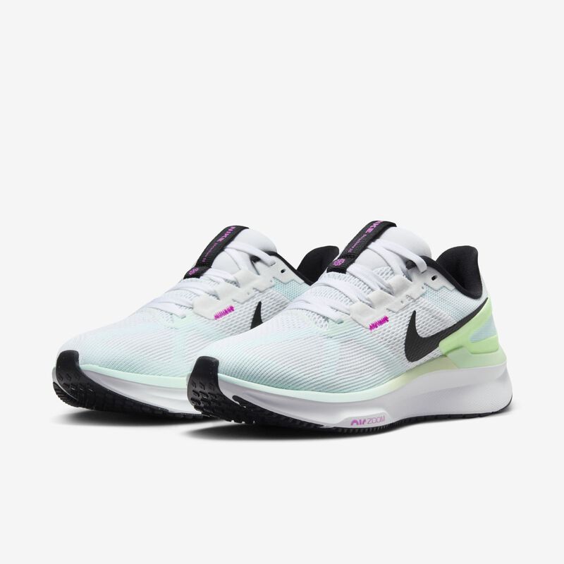 Nike Structure 25, Blanco/Azul glacial/Verde vapor/Negro, hi-res