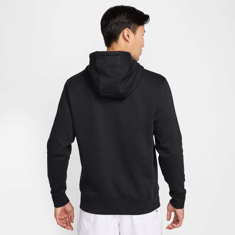Nike Club, Negro/Negro/Blanco, hi-res