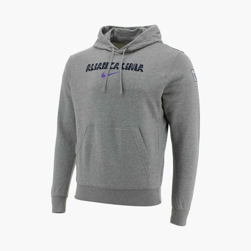 Nike Alianza Lima Academy Pro 2025, Gris Oscuro Jaspeado/Azul Vacío/Púrpura Psíquico, hi-res