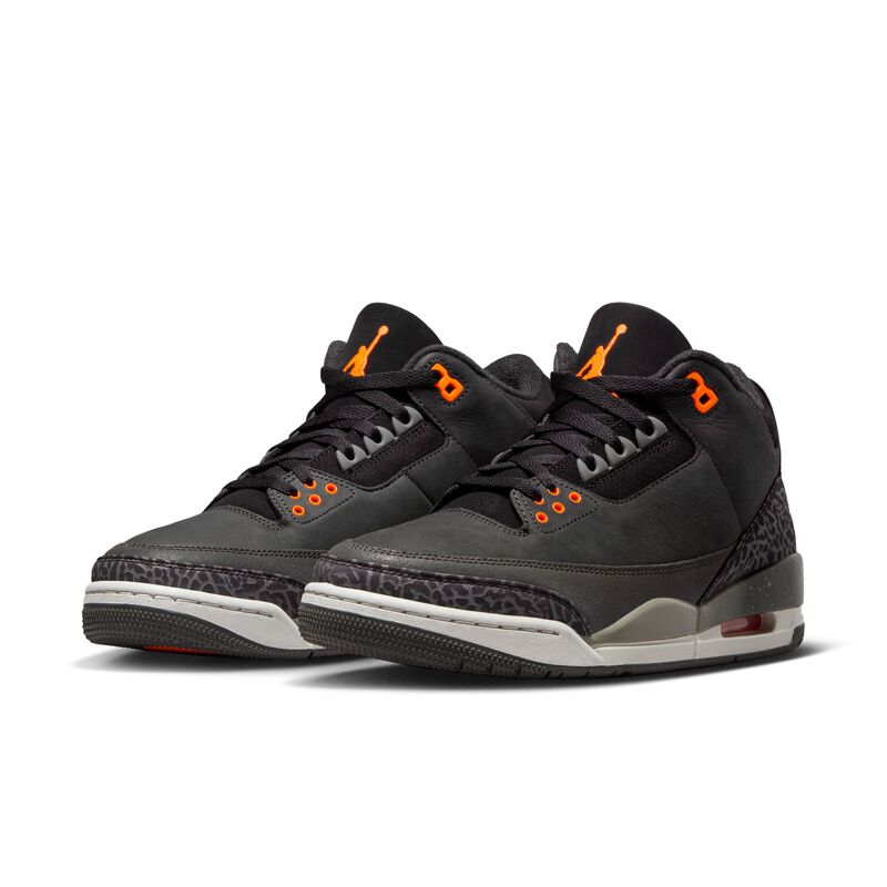 Air Jordan 3 "Fear", Estadio noche/Negro/Peltre liso/Naranja total, hi-res