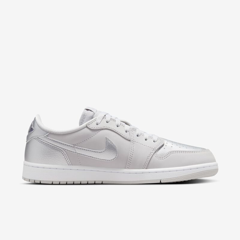 Air Jordan 1 Low OG, Gris Neutro/Plata Metalizado-Blanco, hi-res