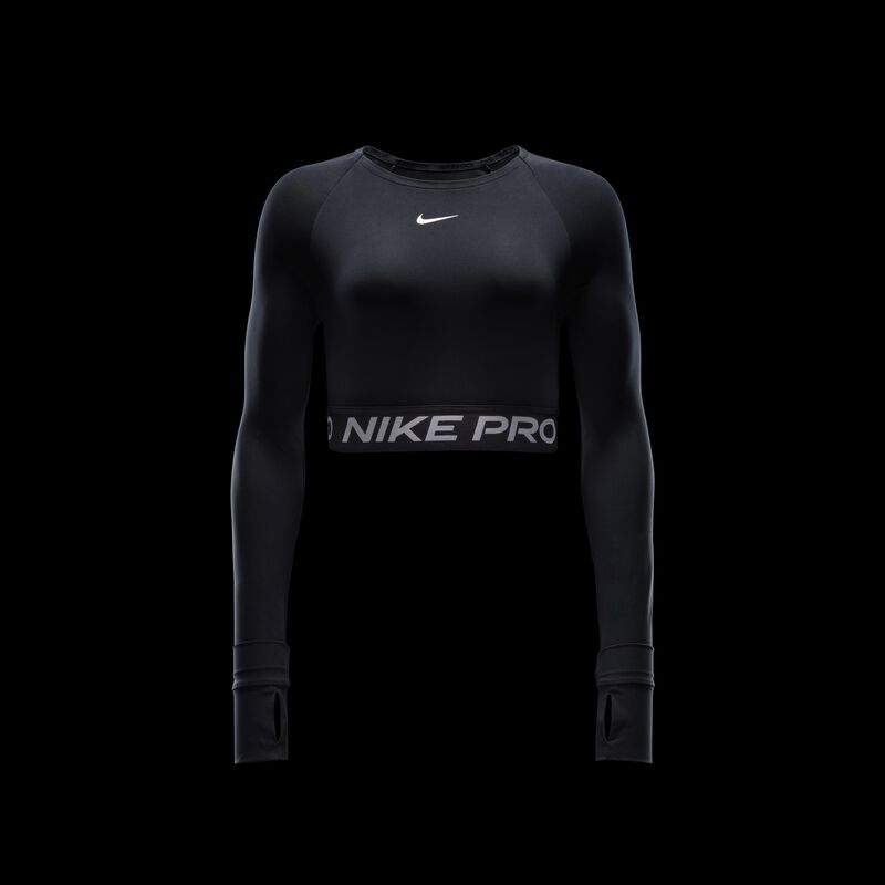 Nike Pro, Negro/Blanco, hi-res