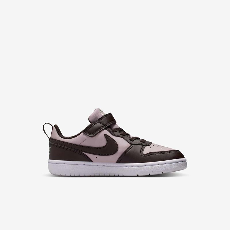 Nike Court Borough Low Recraft, Partícula Rosa/Light Army/Blanco/Marrón Aterciopelado, hi-res