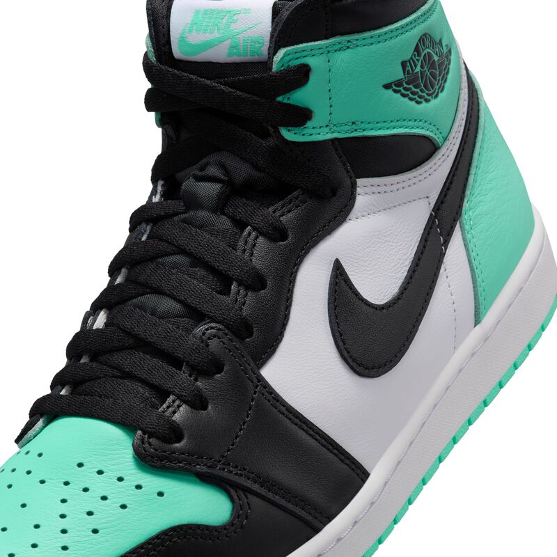 Air Jordan 1 Retro High OG "Yellow Ochre", Blanco/Negro-Verde Resplandor, hi-res