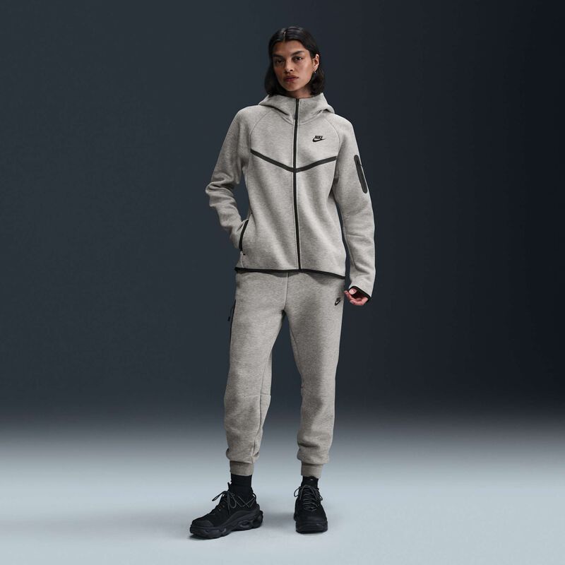 Nike Sportswear Tech Fleece Windrunner, Gris Oscuro Jaspeado/Negro, hi-res