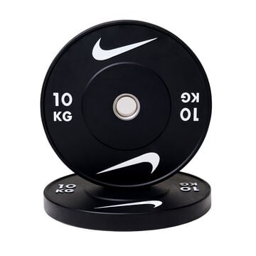 Nike Rubber Bumper Plates, Negro / Blanco, hi-res