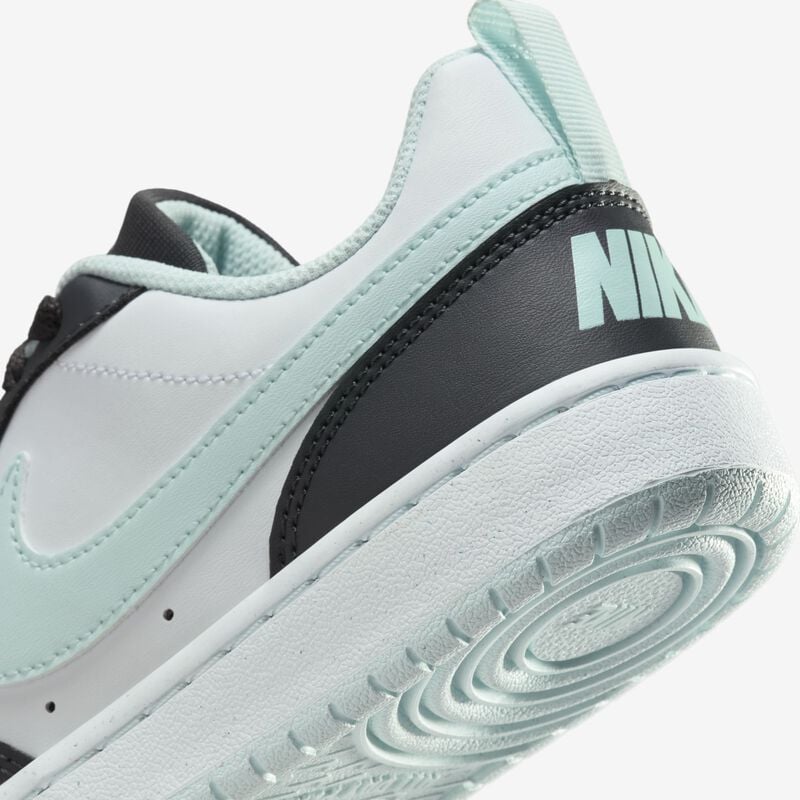 Nike Court Borough Low Recraft, Antracita/Blanco/Azul Glaciar, hi-res