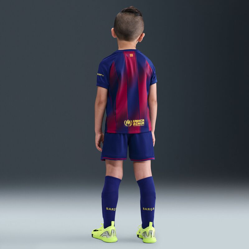 Primera equipación Stadium FC Barcelona 2025/26, Azul Real Profundo/Azul Real Profundo/Rojo Noble/(Oro Del Medio Oeste), hi-res