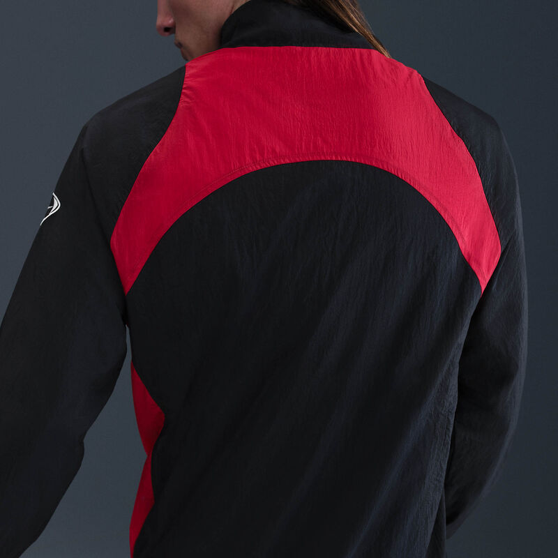 Nike Total 90, Negro/Rojo Gimnasio/Vela, hi-res