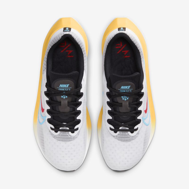 Nike Zoom Fly 5, Negro/Blanco/Picante Red/Baltic Blue, hi-res