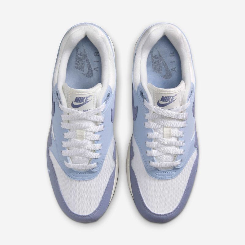Nike Air Max 1 '87 Textile, Vela/Claro Armory Azul/Negro/Ceniza Pizarra, hi-res