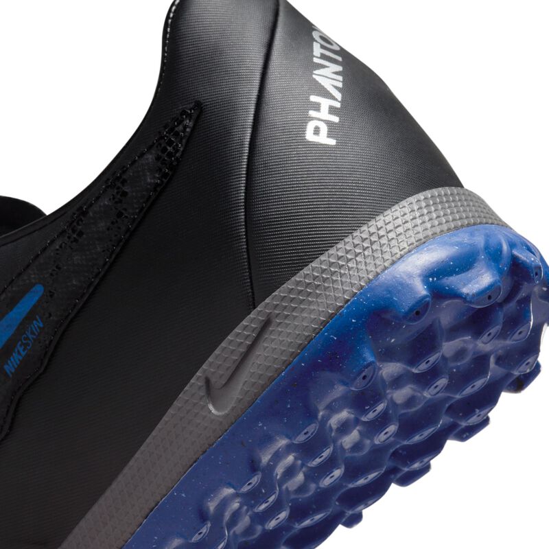 Nike Phantom GX Academy TF, Negro/Cromo-Hiper real, hi-res