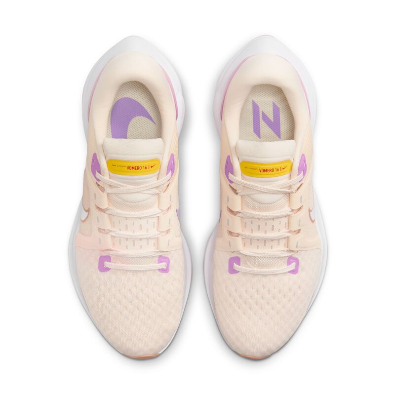 Nike Air Zoom Vomero 16, Hielo guayaba/Fucsia intenso/Azufre vivo/Blanco, hi-res