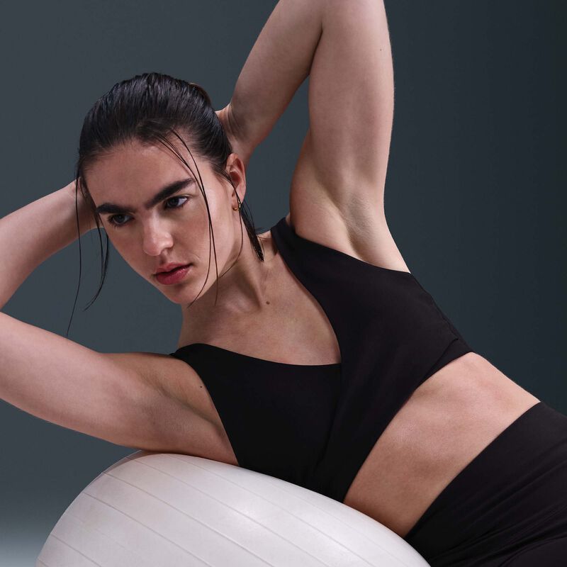 Nike One, Negro/Gris Humo Oscuro, hi-res