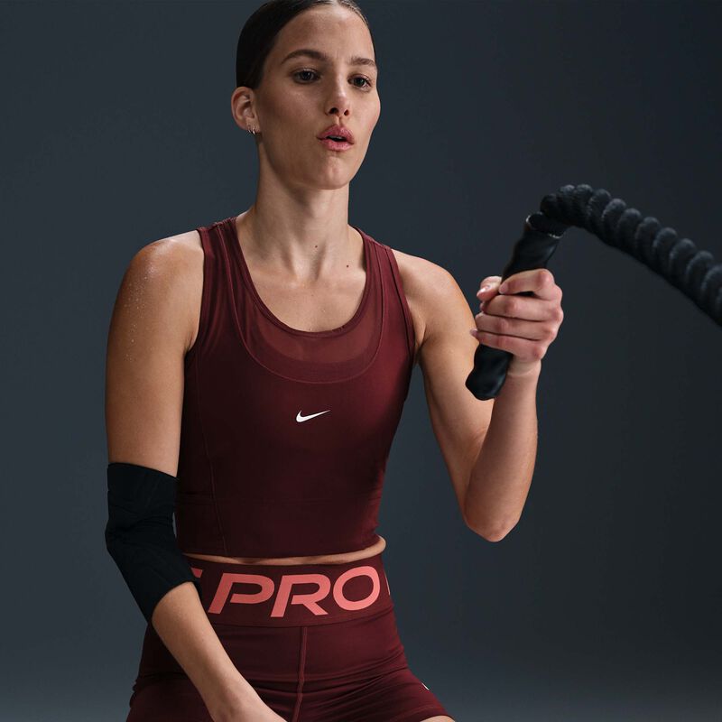 Nike Pro, Rojo Equipo Oscuro/Blanco, hi-res