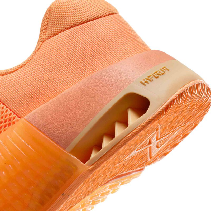 Nike Metcon 9 AMP, Naranja atómico/Melocotón hielo/Crema melocotón/Blanco, hi-res