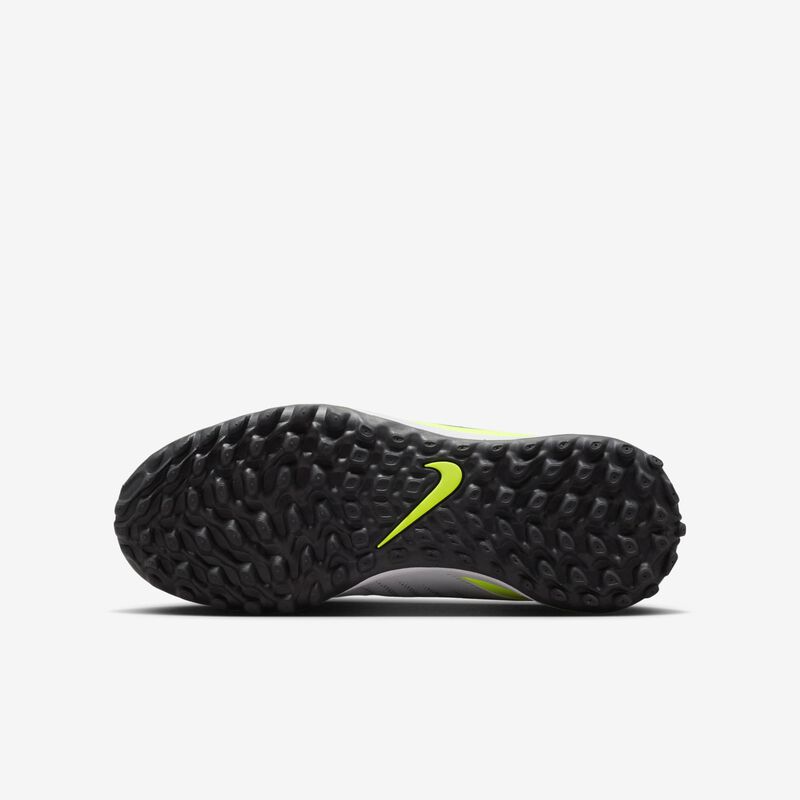 Nike Jr. Phantom GX 2 Academy, Plata Metalizada/Negro-Voltio, hi-res