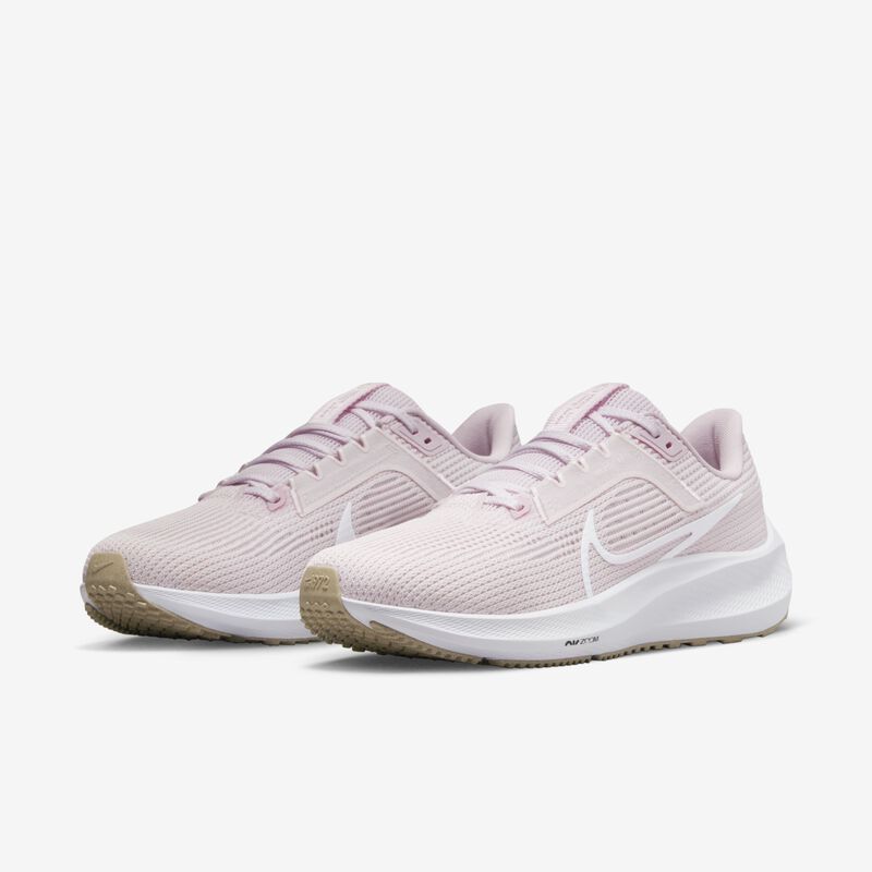 Nike Pegasus 40, Rosa perla/Espuma rosa/Cáñamo/Blanco, hi-res