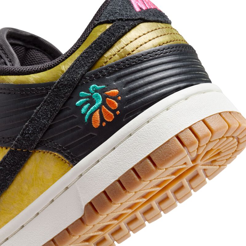 Nike Dunk Low Premium, Negro/Caqui-Oro Metálico-Ceniza Medio, hi-res