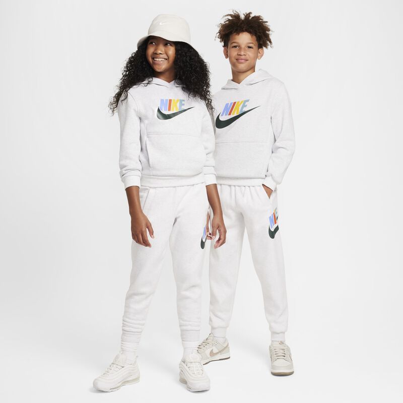 Nike Club Fleece, Abedul Brezo/Gris Intenso, hi-res