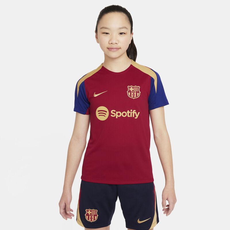 FC Barcelona Strike, Rojo Noble/Azul Real Oscuro/Oro Del Club/Oro Del Club, hi-res