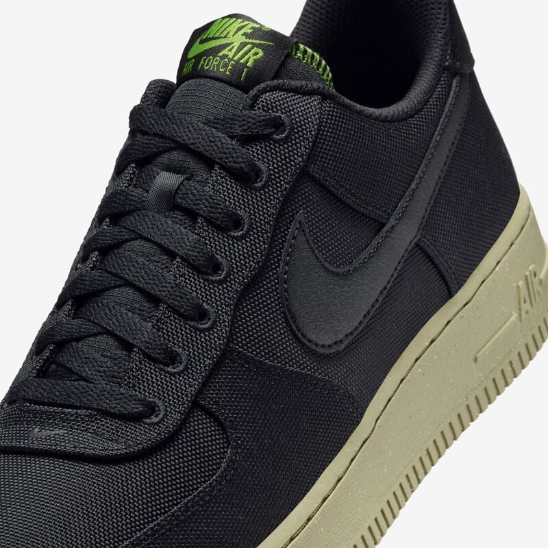 Nike Air Force 1 '07 LV8, Negro/Negro-Olivo Neutro-Clorofila, hi-res