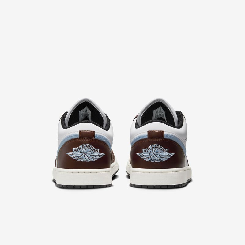 Air Jordan 1 Low SE, Blanco/Azul Gris-Negro-Vela, hi-res