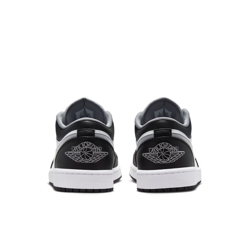 Air Jordan 1 Low, Negro/Blanco/Gris part&iacute;cula, hi-res