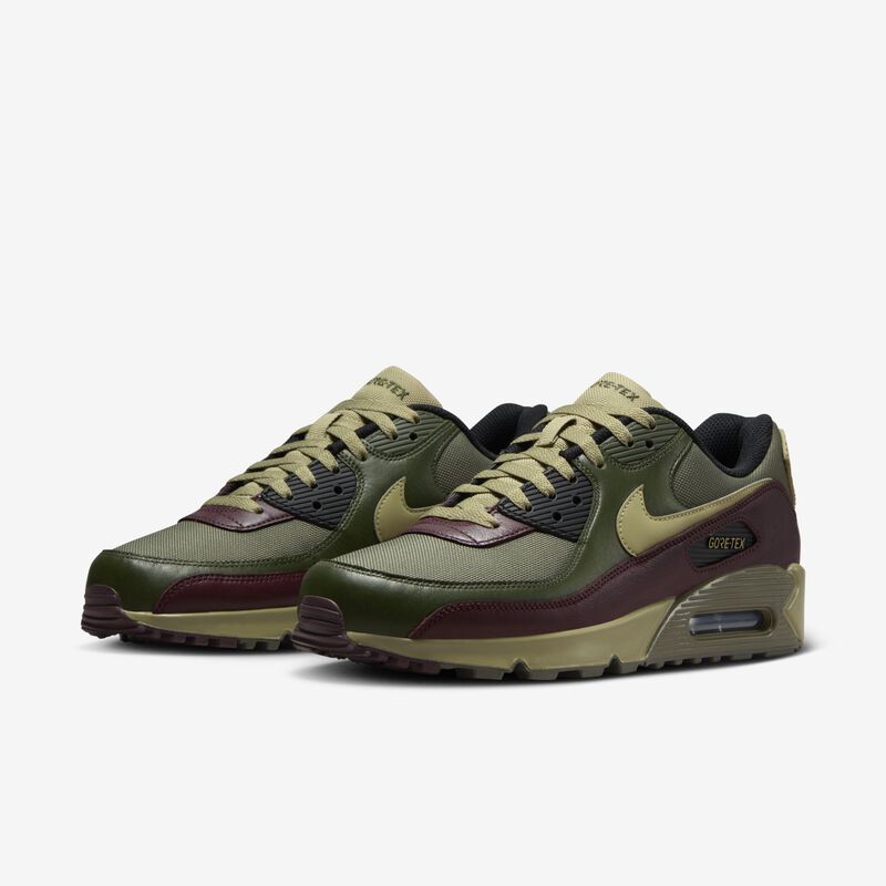 Nike Air Max 90 GORETEX, Oliva Medio/Cargo Khaki/Borgoña Crush/Oliva Neutro, hi-res