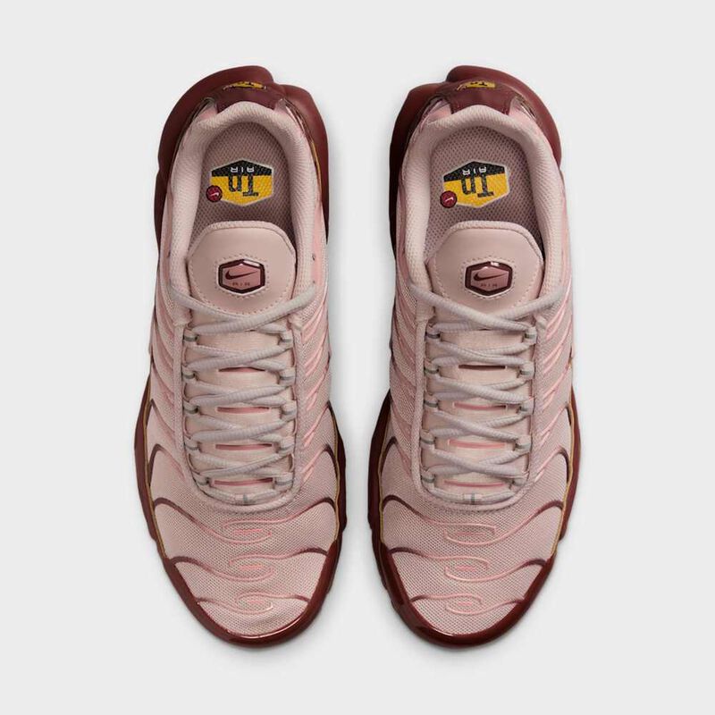 Nike Air Max Plus, Rojo Sepia/Polvo de estrellas rojo-Limo Rojo, hi-res