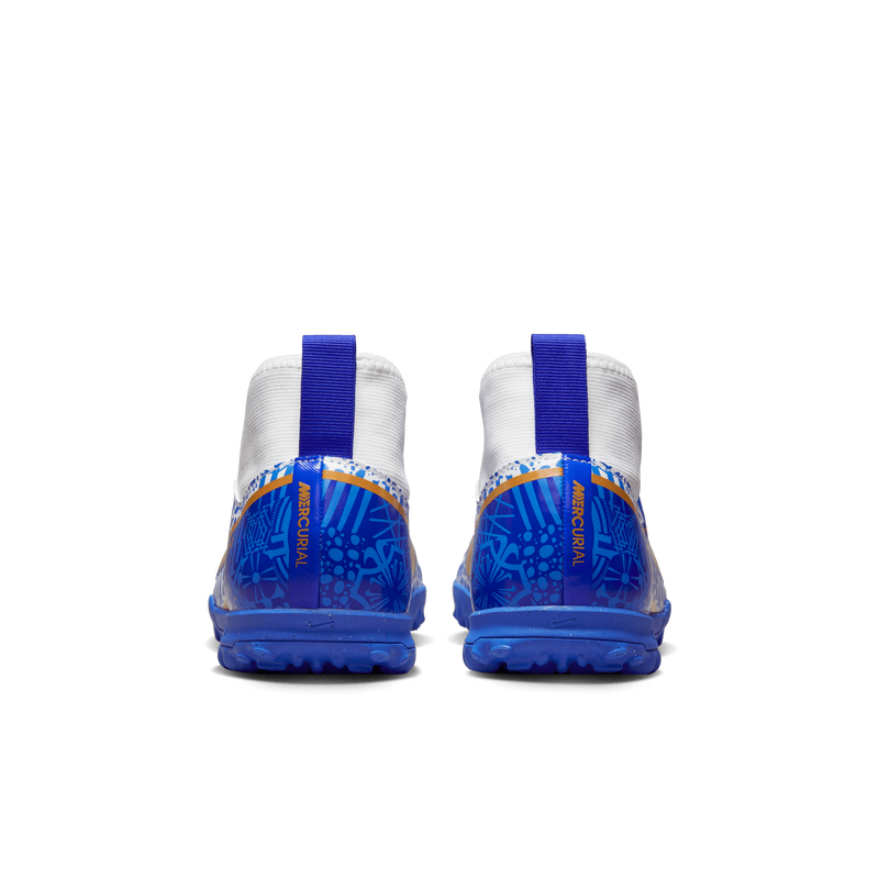 Nike Jr. Zoom Mercurial Superfly 9 Academy CR7 TF, BLANCO, hi-res