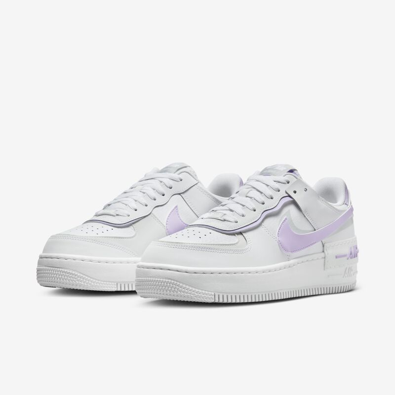 Nike Air Force 1 Shadow, Blanco/Lila Flor-Fotón Polvo-Blanco, hi-res