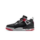 Jordan&nbsp;Spizike Low, Negro/Gris lobo/Blanco/Rojo gimnasio, hi-res
