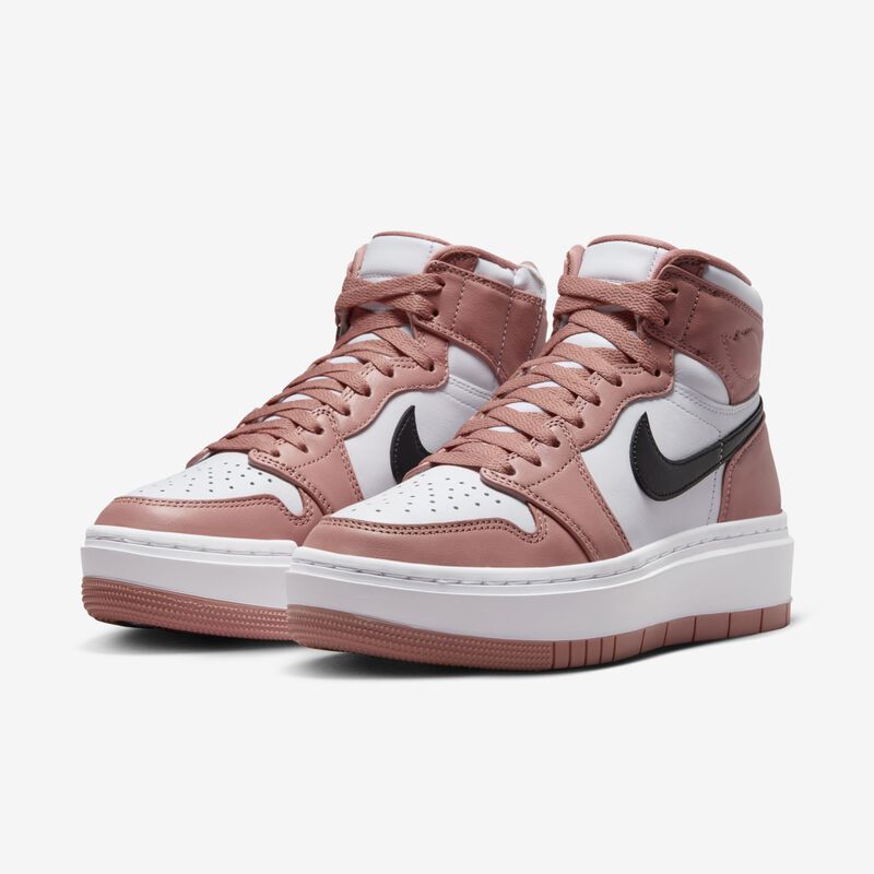 Air Jordan 1 Elevate High, Rojo nebulosa/Blanco/Negro, hi-res