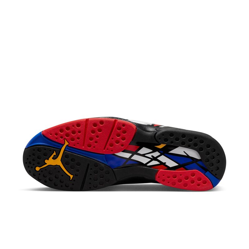 Air Jordan 8 Retro, Negro/Rojo/Blanco, hi-res