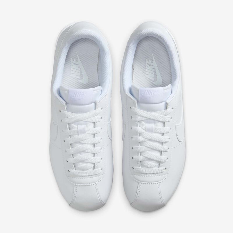 Nike Cortez Leather, Blanco/Blanco, hi-res