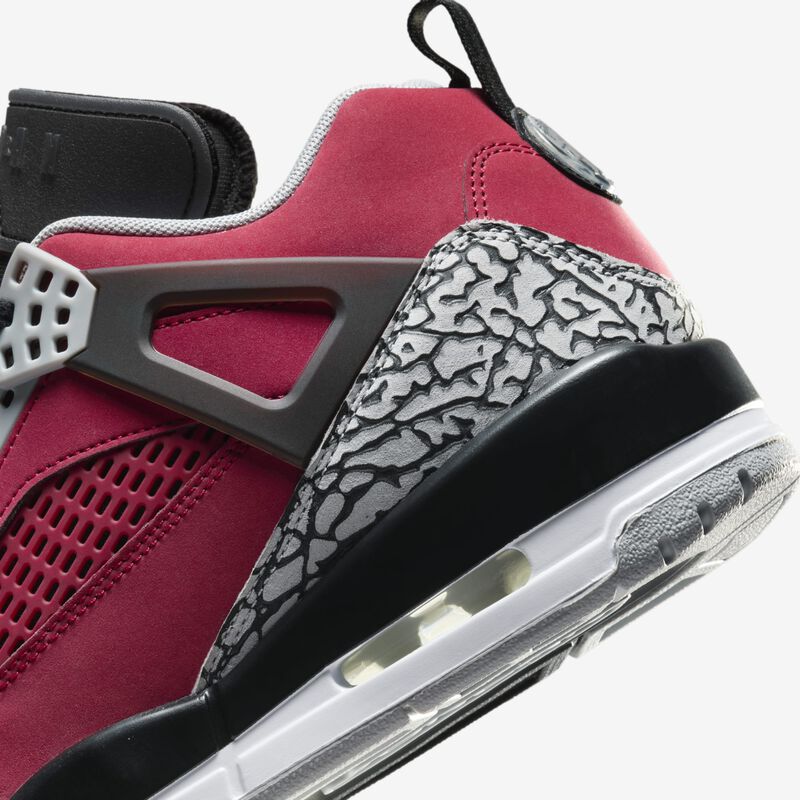 Jordan Spizike Low, Rojo Gimnasio/Gris Lobo/Gris Frío/Negro, hi-res