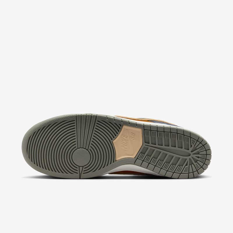 Nike SB Dunk Low Pro, Carbono Claro/Monarca/Blanco Cumbre/Sésamo, hi-res