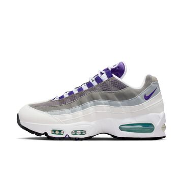 Nike Air Max&nbsp;95&nbsp;OG, Blanco/Verde esmeralda/Gris lobo/Morado cancha, hi-res
