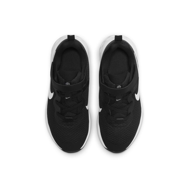 Nike Revolution 6, Negro/Gris ahumado oscuro/Blanco, hi-res